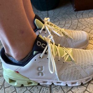 On Running Women's Navy & White Running Shoes